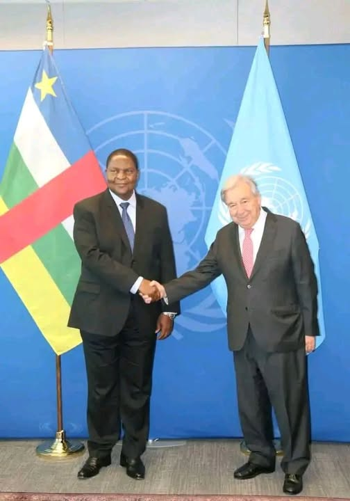 ONU – RCA : une rencontre clé entre le Président Touadéra et le Secrétaire général António Guterres 1 image 4
