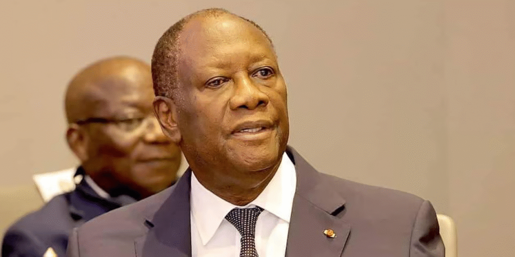Côte d’Ivoire : panique au sommet, la famille Ouattara évacuée en jet privé avant la présidentielle 1 image